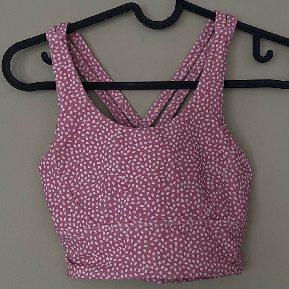 BuffBunny Pink Polka Dot Bra